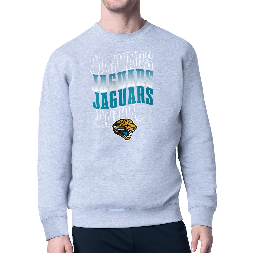 Men 2026 NFL Jacksonville Jaguars Grey Hoodie hooded style 02